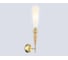 Светильник настенный Ambrella Light GD WH золото белый G9 max 28W LH75369 2
