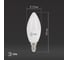 Лампы ЭРА STD LED B35-11W-840-E14 светодиодные (EC) E14 11Вт свеча нейтральный белый свeт Б0057753 3
