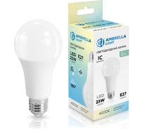 Лампа светодиодная AMBRELLA LIGHT LED A65 25W IC E27 4000K 175-265V 652504