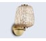 Светильник светодиодный настенный AMBRELLA LIGHT SB TI бронза янтарь 8W 3000K LH30108 3