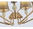 Светильник подвесной AMBRELLA LIGHT GD GR золото серый E14 max 40W LH75401 5