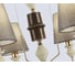 Светильник подвесной AMBRELLA LIGHT GD GR золото серый E14 max 40W LH75401 6