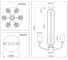 Светильник подвесной AMBRELLA LIGHT GD GR золото серый E14 max 40W LH75401 7