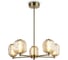 Светильник светодиодный на штанге AMBRELLA LIGHT SB TI бронза янтарь 27W 3000K LH30104 1