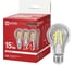 Лампа светодиодная IN HOME LED-A60-deco 4PACK 15Вт 230В Е27 4000К 1480Лм (4шт./упак) прозрачная 4690612063218 1
