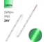 Светодиодная лента FL-LED FL-Strip 2835-SW120-G 24W/m GREEN DC-24V IP65 10х5000мм 613929 2