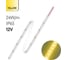 Светодиодная лента FL-LED FL-Strip 2835-SW120-Y 24W/m YELLOW DC-12V IP65 10х5000мм 613875 2