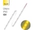 Светодиодная лента FL-LED FL-Strip 2835-SW60-Y 12W/m YELLOW DC-12V IP65 10х5000мм 613639 2