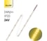 Светодиодная лента FL-LED FL-Strip 2835-S120-Y 24W/m YELLOW DC-24V IP20 10х5000мм 613820 2