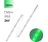 Светодиодная лента FL-LED FL-Strip 2835-SW60-G 12W/m GREEN DC-24V IP65 10х5000мм 613684 2