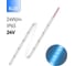 Светодиодная лента FL-LED FL-Strip 2835-SW120-B 24W/m BLUE DC-24V IP65 10х5000мм 613936 2