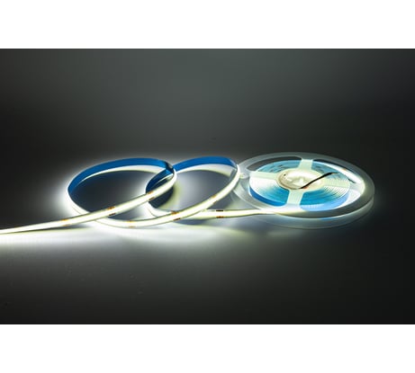 Светодиодная лента 12В COB(320LED) IP20 8Вт 6000К 5м СириусА SLS-12V-IP20-8W-COB-6K-5m