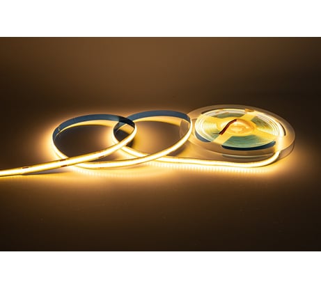 Светодиодная лента Сириус А 12В COB(320LED) IP20 8Вт 3000К 5м SLS-12V-IP20-8W-COB-3K-5m