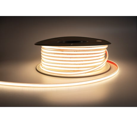 Светодиодная лента Сириус А 220В COB(360LED) IP67 10Вт 4000К 50м SLS-220V-IP67-10W-COB-4K-50m