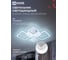 Светильник светодиодный IN HOME ELEGANT SPACE-120RGB-WH-BG 120Вт 230В 3000-6500K 8400Лм 530х530х125мм пульт ДУ белый 4690612062327 2