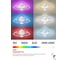 Светильник светодиодный IN HOME ELEGANT SPACE-120RGB-WH-BG 120Вт 230В 3000-6500K 8400Лм 530х530х125мм пульт ДУ белый 4690612062327 6