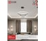 Светильник светодиодный IN HOME ESTETIKA RING-140RC-3BL 140Вт 230В 3000-6500K 600/400/200 1.2м трос пульт ДУ черный 4690612062471 4