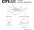 Люстра с пультом Citilux TRENT LED белая CL203650 16