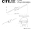 Люстра с пультом Citilux TRENT LED чёрная CL203621 20