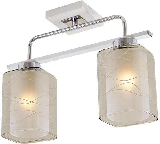 Люстра потолочная Citilux Румба белая, хром CL159120 1