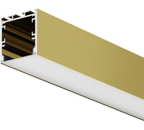 Алюминиевый профиль накладной-подвесной Maytoni 35x35 (латунь, 2 м) ALM-3535BT-BR-2M 633005