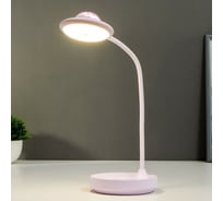 Настольная лампа RISALUX сенсорная 16482/1PR LED 4Вт USB АКБ сиреневый 11,8х11,8х40 см 5503305
