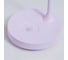 Настольная лампа RISALUX сенсорная 16482/1PR LED 4Вт USB АКБ сиреневый 11,8х11,8х40 см 5503305 5