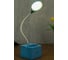 Настольная лампа RISALUX сенсорная 85303/1 18хLED 3Вт диммер USB AKB синий 10х10,5х43 см 4734894 2