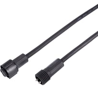 Удлинитель (шнур) Neon-Night для подключения уличных гирлянд 1м черный ПВХ 315-428