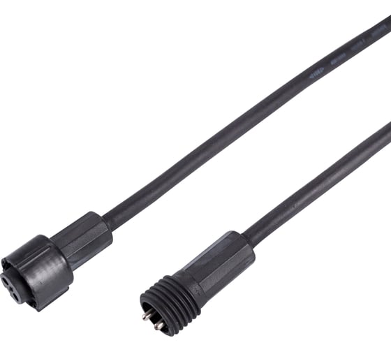 Удлинитель (шнур) Neon-Night для подключения уличных гирлянд 1м черный ПВХ 315-428 1