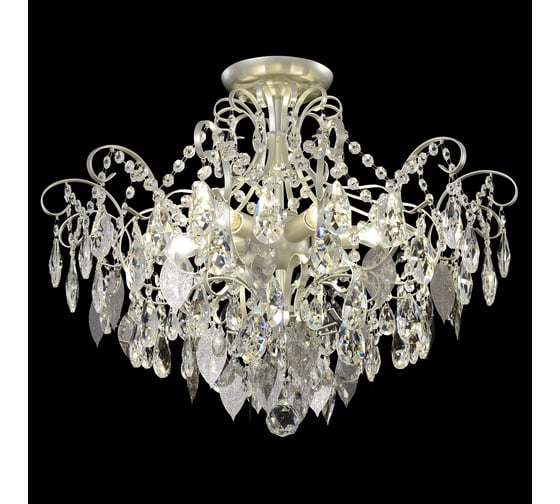 Потолочная люстра Crystal Lux ESMIRALDA PL6 SILVER 1
