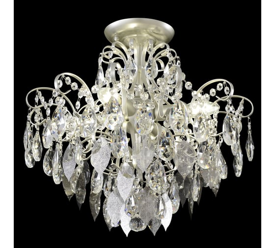 Потолочная люстра Crystal Lux ESMIRALDA PL4 SILVER 1