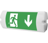 Аварийный светильник Awex HELIOS LED постоянный 1Вт 3ч кнопка тест IP65 на поверхность HL/1W/C/3/SA/PT/OP