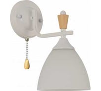 Бра РОСТОК  XA1622/1W WH+WOOD белый+дерево 1х60W E27 h255, HN25 988391246