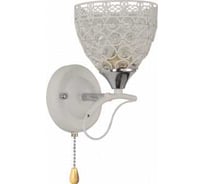 Бра РОСТОК XA1636B/1W WH+CR белый/хром 1х60W E27 d155 h260, HN25 988391341