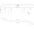 Светильник потолочный ARTE LAMP A6251PL-4WH 4
