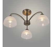 Люстра Росток XA1425B/3 AB бронза 3х60W E27 d590 h280, HN24 988384197