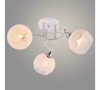 Люстра Росток XA1522B/3 WH+CR белый/хром 3х60W E27 d500 h240, HN23 988034600