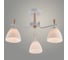 Люстра Росток XA1627/3 WH+WOOD белый+дерево 3х60W E27 d600 h270, HN25 988391254 1