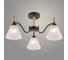 Люстра Росток XA1627B/3 BK+WOOD черный+дерево 3х60W E27 d600 h295, HN25 988391257 1