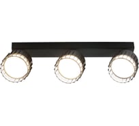 Спот на основании General Lighting Systems под лампу GX53, серия Клетка, GWL-3GX53-M-IP20, цвет черный 662686