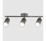 Спот на основании General Lighting Systems под 3 лампы GU10, серия Башня, GWL-3GU10-M-IP20, цвет бетон 662075 1