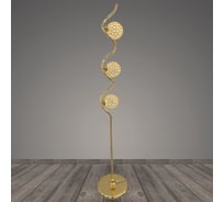 Торшер Светиль 10124 GD золото 3х5W LED h1530, BTH 988399971