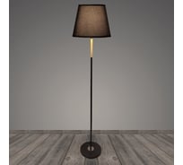 Торшер Светиль T2188 BK+WOOD черный+дерево/черный абажур 1x40W E27 h1600, BTH 988399048