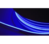 Неон тонкий DIAMOND LED 12V, (5 п.м.) синий NEON-6X12-SIL-DC12-BLUE-10mm-MEN