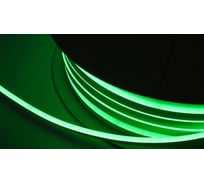 Неон тонкий DIAMOND LED 12V, (5 п.м.) светло-зеленый NEON-8X16-SIL-DC12-LIGHT GREEN-10mm-MEN