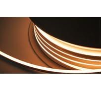 Неон тонкий DIAMOND LED 12V, (5 п.м.) теплый белый NEON-6X12-SIL-DC12-WARM WHITE-10mm-MEN