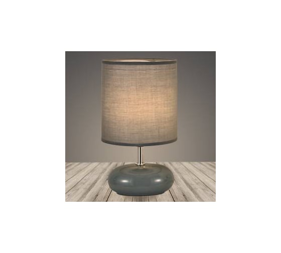 Настольная лампа Росток 18340 GR серый/серый абажур h276 1х60W E27, DIY22 988017914 1