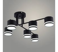 Люстра Росток XI3797/6 BK черный 6х15W GX53 d520 h200, HN25 988391286