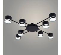 Люстра Росток XI3765/8 BK черный 8х15W GX53 d840 h90, HN25 988391284
